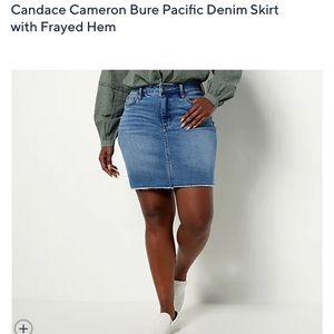 Candace Cameron Bure Denim Skirt